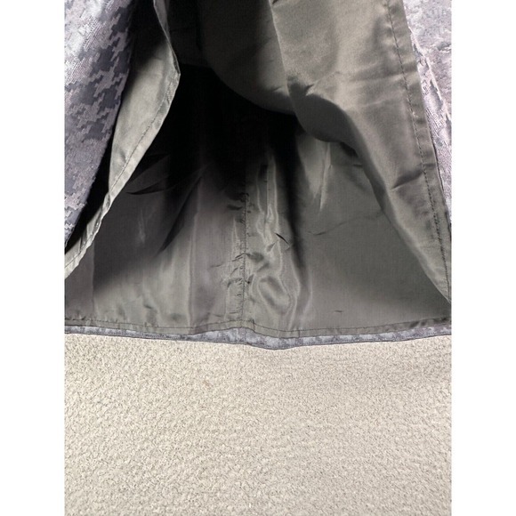 Holagen Skirt Womens 8 Petite Grey Houndstooth Pleated A-Line Ladies NEW - Picture 7 of 14